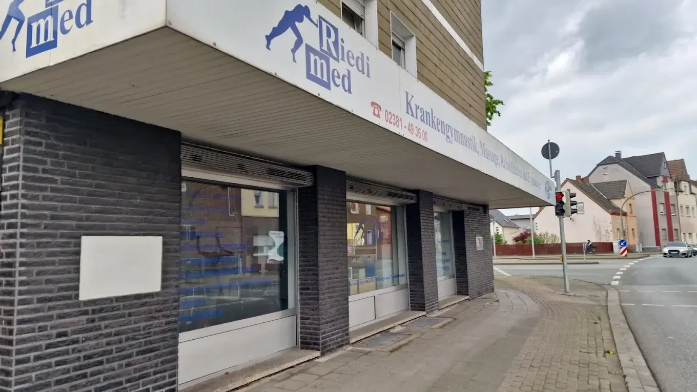 Physiotherapie Riedimed in Hamm-Bockum-Hövel – Praxis Außenansicht Bockumer Weg 181